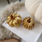 Deko Kürbisse | Stoff mit Holz | verschiedene Größen und Materialien | Boucle Filz Keramik Halloween Herbst Dekoration