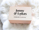 Erinnerungsbox Hochzeit | personalisiert | Brautpaar Namen Datum | Erinnerungen sammeln | Hochzeitsgeschenk | Geschenkidee für Geld schenken