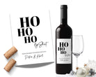 Weihnachts Weinflaschen Etikett personalisiert | Ho Ho Ho-ly Shit! Geschenk Weihnachten Gruß Wein