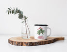Emaille Tasse | Vintage Weihnachtsmotiv | Milk & Cookie Co.