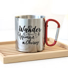 Karabinertasse | Personalisierbar | Tasse Wanderwoman