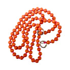 Handykette aus Holzperlen | Perlenschnur Band Mobiltelefon pink, grau, beige, khaki, dunkelgrau