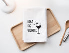 Geschirrtuch | Hola die Weinfee | lustiger Spruch