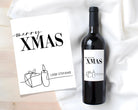 Weinflaschen Etikett | Geschenk Weihnachten personalisiert