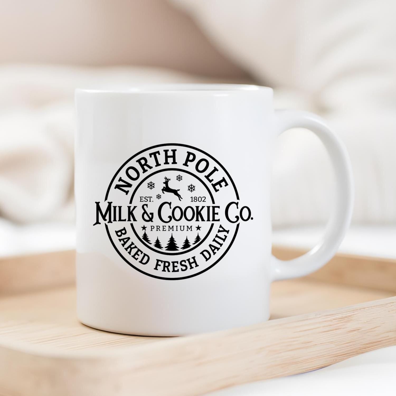 Keramiktasse | Weihnachtsmotiv | North Pole