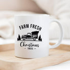 Keramiktasse | Weihnachtsmotiv | Farm Fresh Trees