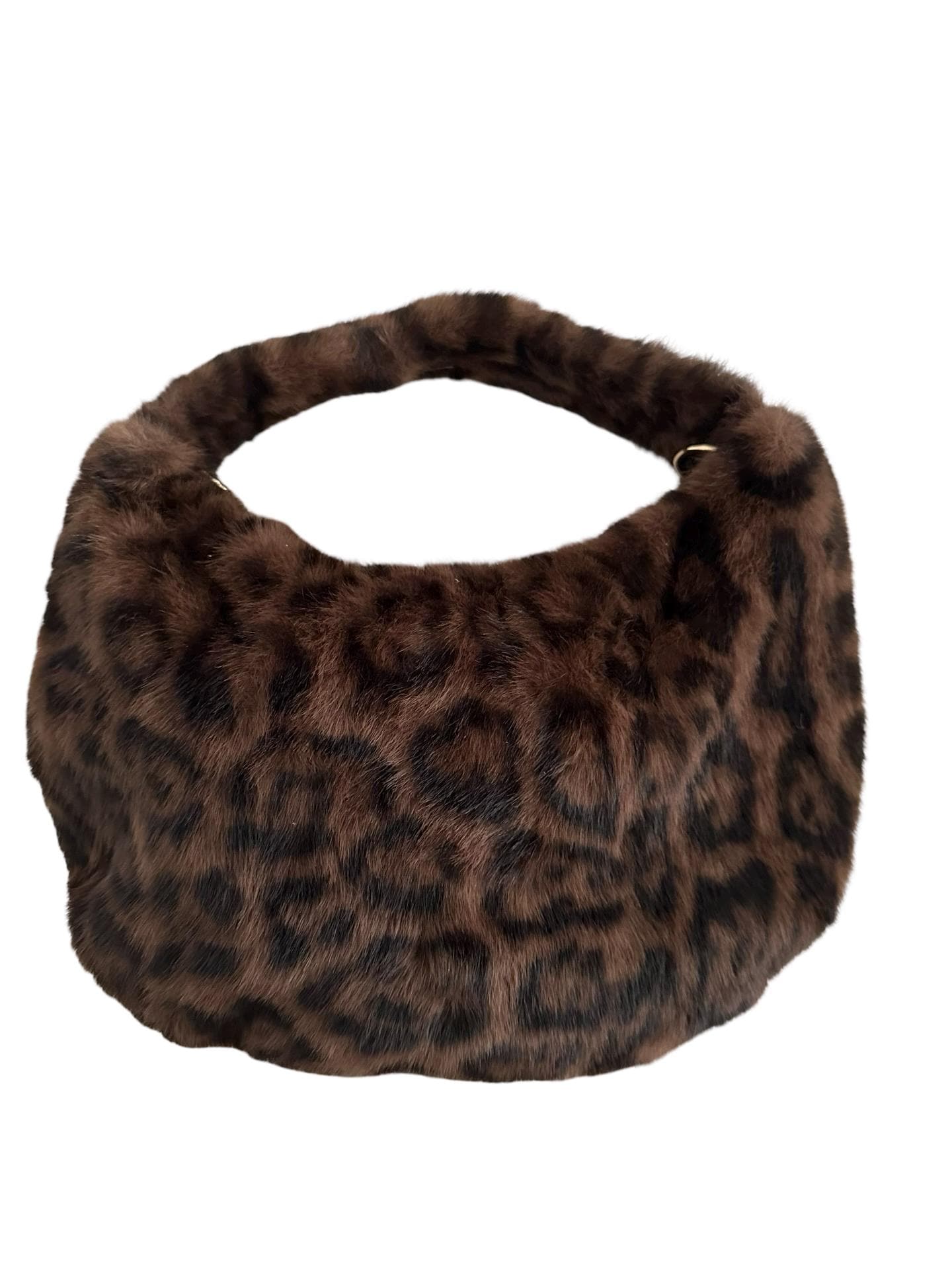 Leo Tasche aus Fell | Leopard | Umhängetasche | Crossbody Bag | Animal Print Leo Look | Fake Fur