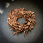 Großer Kranz | silber | Glitzer | Durchmesser 60 cm