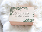 Erinnerungsbox Hochzeit | personalisiert | Brautpaar Namen Datum | Erinnerungen sammeln | Hochzeitsgeschenk | Geschenkidee für Geld schenken