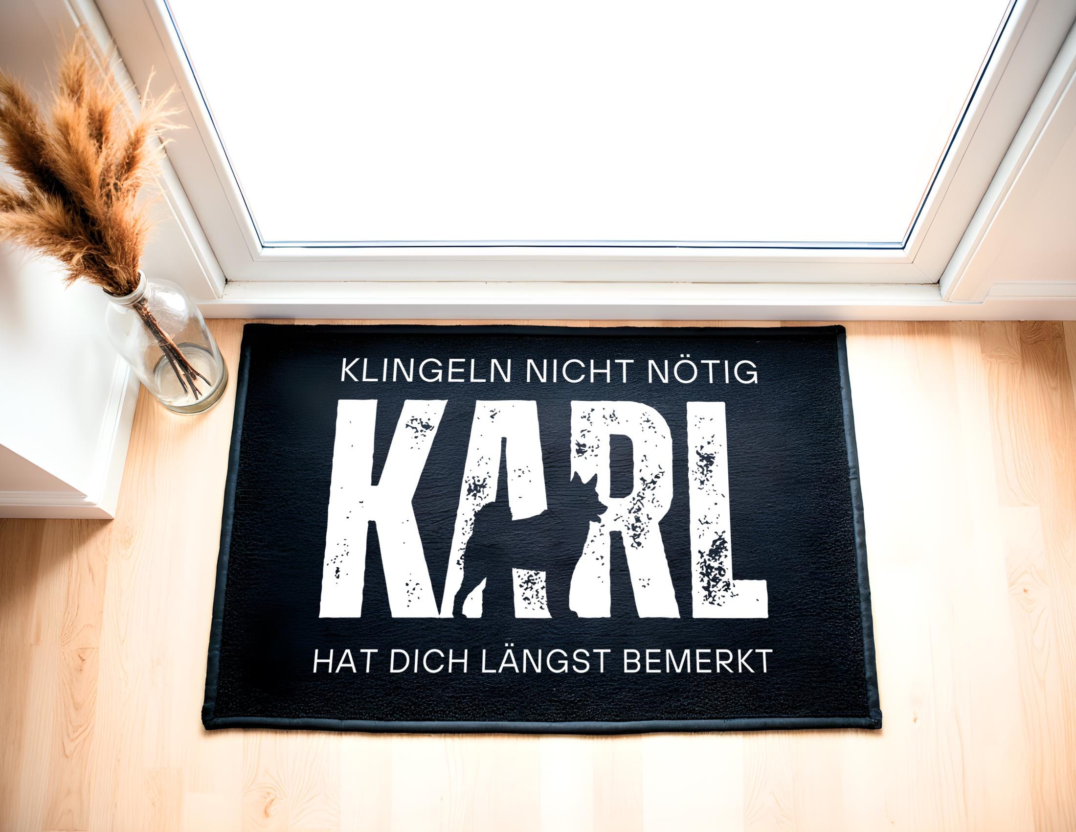 Fußmatte für Tierbesitzer | Lustiger Fußabtreter "Wir mussten die Kinder weggeben"