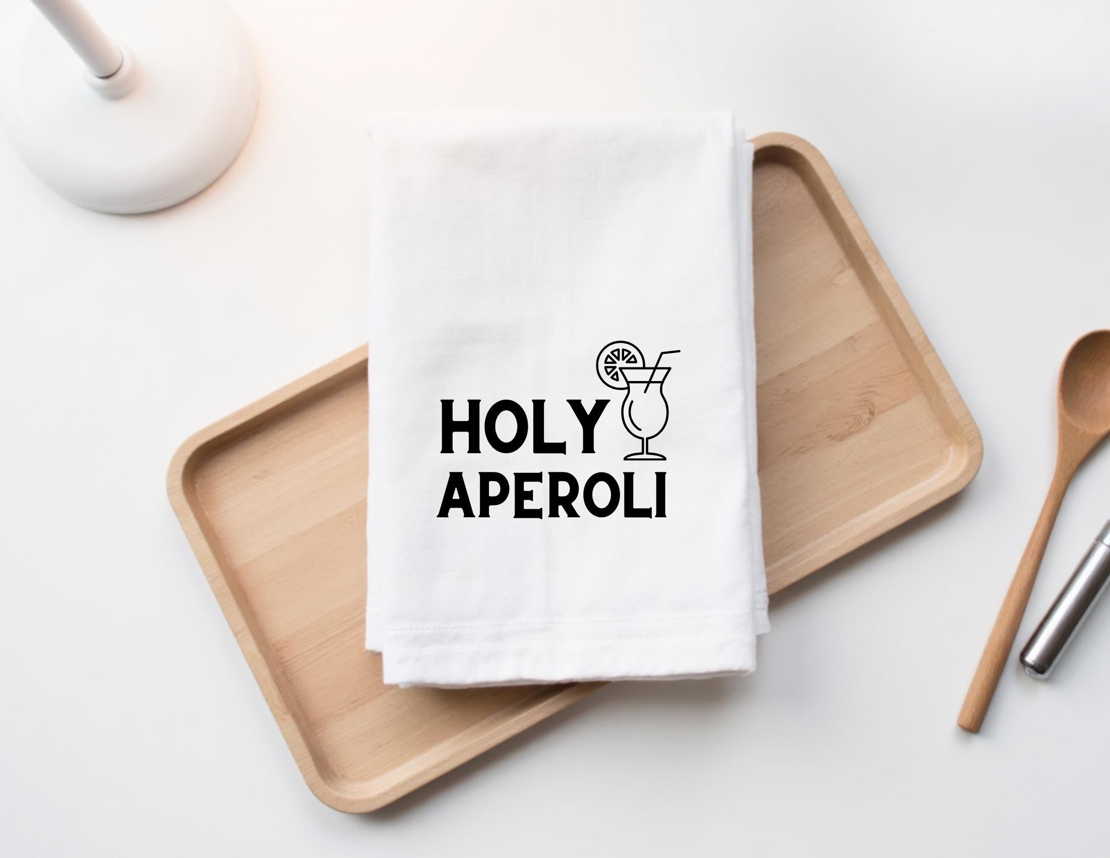 Geschirrtuch | Holy Aperoli | lustiger Spruch