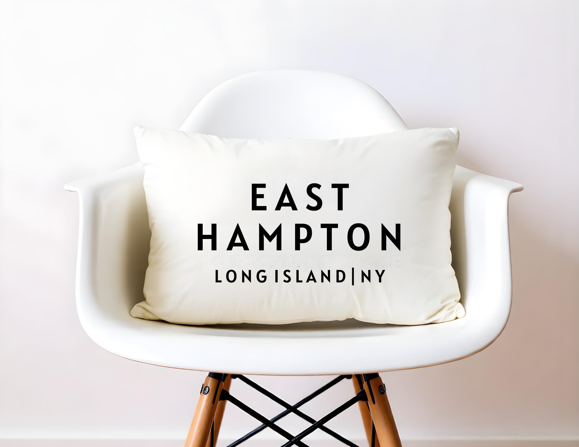 Kissen East Hampton | beiger Kissenbezug