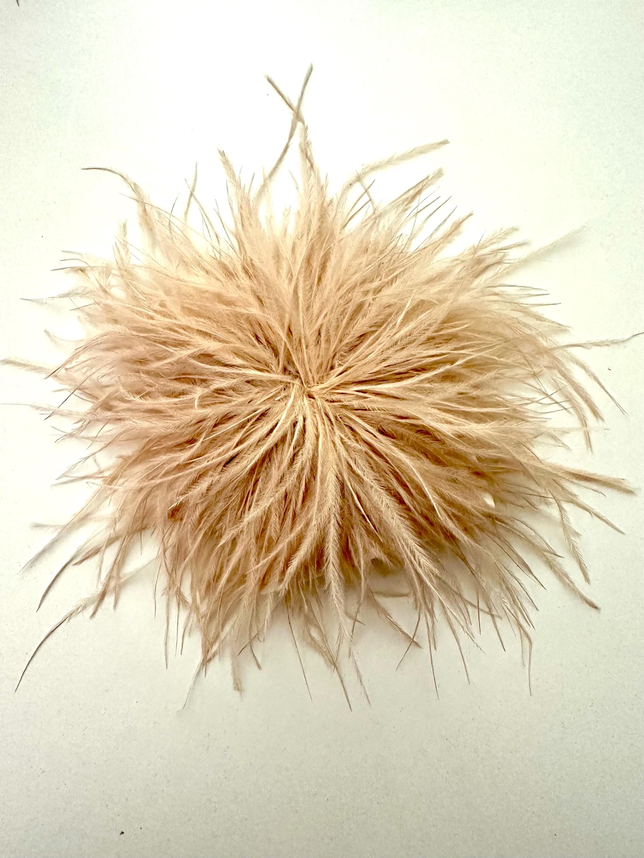 Federbrosche | Brosche Federn | Anstecknadel und Clip | Federball zum Anstecken | viele Farben