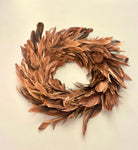 Großer Kranz | silber | Glitzer | Durchmesser 60 cm