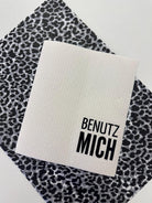 Lustige Schwammtücher 3er Set | Schwammtuch mit Spruch | Spüllappen | Wischtuch weiß | kleines Geschenk Mitbringsel | Öko | waschbar