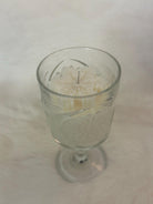 Weihnachtskerzen Eiskristall im Glas | Duftkerze Sojawachs im Glas als Geschenkidee Mitbringsel