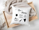 Hochzeitskissen | personalisiert | 40 x 40 cm | Kissen als individuelles Geschenk Goldene oder Silberne Hochzeit