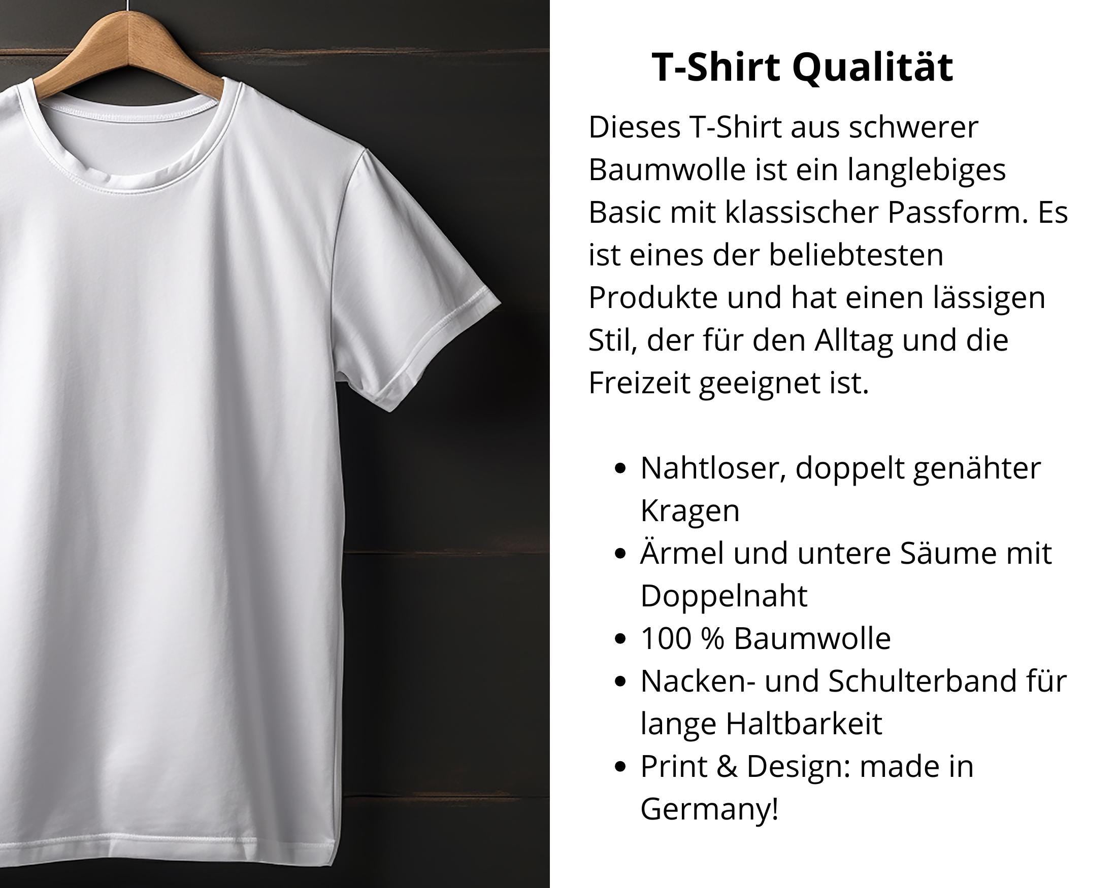 Braut T-Shirt - personalisiert für den JGA – mit Namen, Datum & Ort