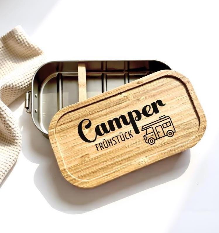 Brotdose für Camper | Camping Lunchbox | Camper Frühstück | Geschenk Camping