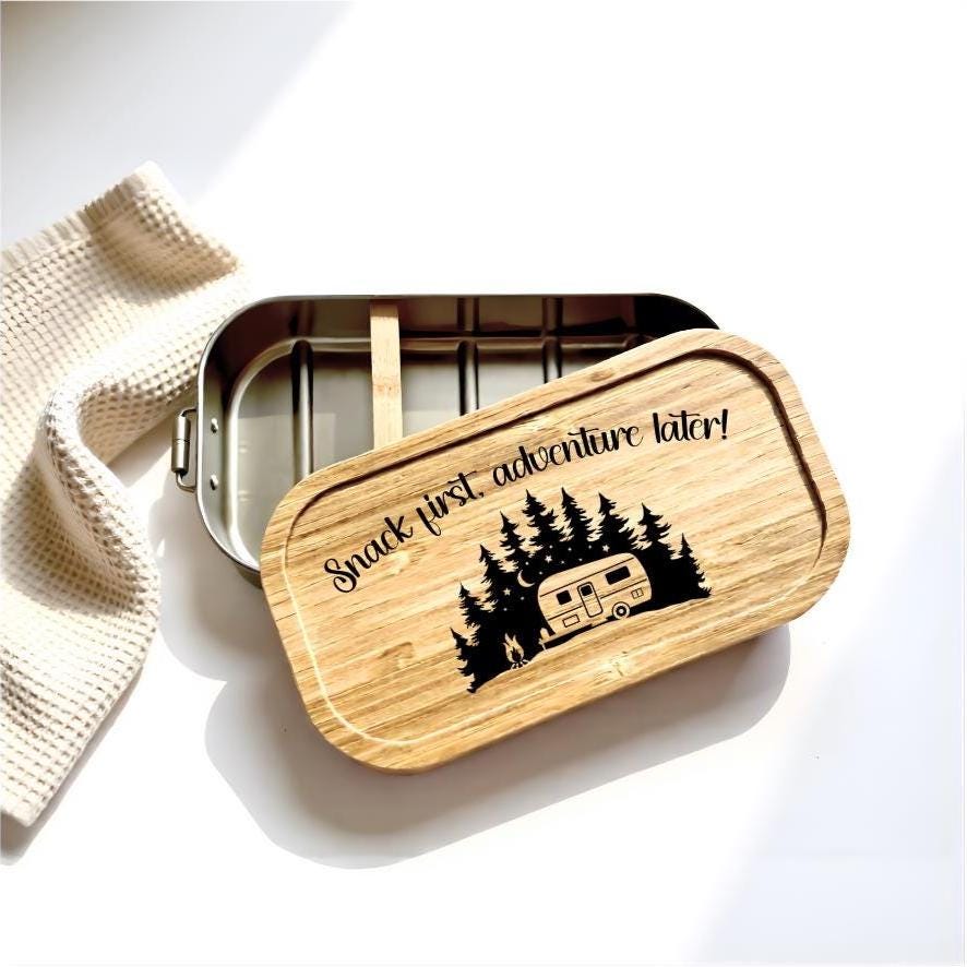 Brotdose für Camper | Camping Lunchbox | Camper Frühstück | Geschenk Camping
