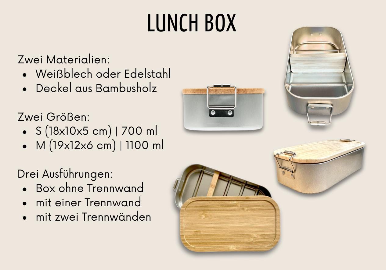 Brotdose für Camper | personalisierte Camping Lunchbox | Camper Frühstück | Geschenk Camping