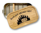 Brotdose für Camper | Camping Lunchbox | Camper Frühstück | Geschenk Camping