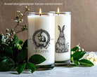 Oster Kerzen DIY | 30 Sticker im Vintage Look | für Wasserschiebefolie | digitaler download