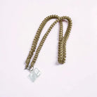 Makramee Handygurt dick beige mit Goldfäden | geflochtene Handy Kordel | Phone Strap Boho – Handykette | stylisch & stabil