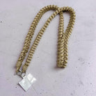 Makramee Handygurt dick beige mit Goldfäden | geflochtene Handy Kordel | Phone Strap Boho – Handykette | stylisch & stabil