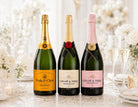 Personalisiertes Etikett Champagnerflasche | Hochzeit, Verlobung, Abitur, Schwangerschaft, Paten fragen | Flaschenetikett Ankündigung Geburt