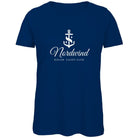 Personalisiertes Damen Bio T-Shirt mit Bootsname – Premium Shirt für Seglerinnen, Yachtbesitzerinnen & Bootsliebhaberinnen