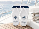Personalisierte Flip-Flops mit Bootsname – maritime Badelatschen für Boot, Strand & Urlaub | Yacht Geschenk | Segelurlaub