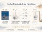 Personalisiertes Boots-Aquarell nach Foto - Hochwertiger Kunstdruck mit Bootsname, Heimathafen & Koordinaten