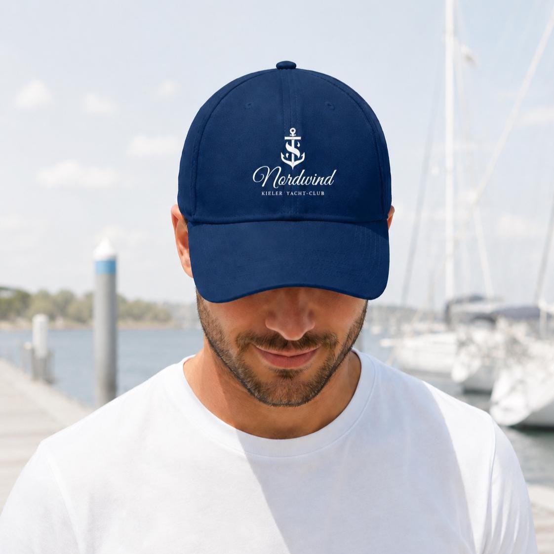 Personalisierte Dad Cap mit Bootsname, Anker & Heimathafen | maritime Cap für Skipper, Segler Geschenk, Boot Kappe personalisiert | Unisex