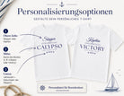 Personalisierbares Boots-Shirt mit Bootsname – Geschenkidee für Segler, Skipper & Bootsliebhaber