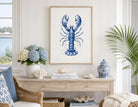 Poster Hummer | maritime Wall Art | Beach House Decor | Wand Deko | Coastal Wall Art