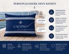 Wasserabweisendes Kissen | personalisiert für Dein Boot | Name, Hafen | Rechteckig 50 × 35 cm | mit Füllung