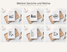 Geschirrtuch Weihnachten | Schöne Bescherung | in verschiedenen Farben - pink oder schwarz