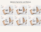 Geschirrtuch | weißes oder schwarzes Küchenhandtuch | More amore. | Liebe | mit weißer, schwarzer oder pinker Beschriftung