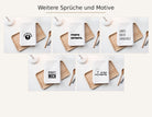 Geschirrtuch | weißes oder schwarzes Küchenhandtuch | More amore. | Liebe | mit weißer, schwarzer oder pinker Beschriftung