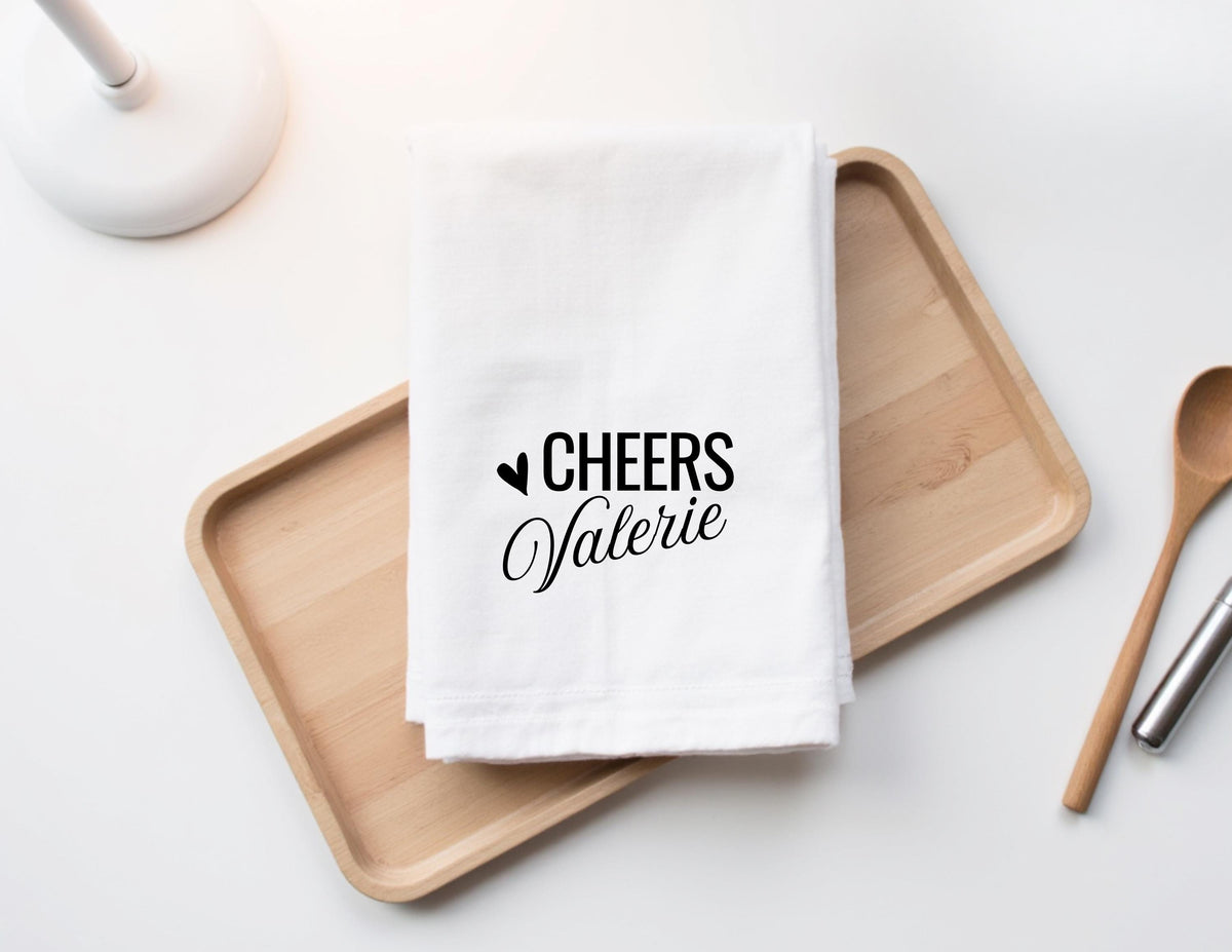 Personalisiertes Weinglas mit Name | Cheers, Cin Cin oder Santé | Geschenk für Frauen & Mädelsabend