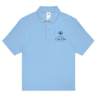 Hampton Elite Club Polo Shirt | Maritimes Unisex Poloshirt mit Kompass Motiv | Küstenlook Geschenk für Segler & Bootsliebhaber