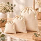 Personalisierter Geschenkbeutel mit weihnachtlichem Tier-Motiv als Verpackung für Nikolaus, Wichteln, Weihnachten | 3 Größen | 8 Motive