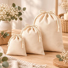 Personalisierter Geschenkbeutel mit Rentier-Motiv als Verpackung für Nikolaus, Wichteln, Weihnachten | 3 Größen | 12 Motive