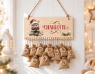 Personalisierbarer Adventskalender aus Holz | mit niedlichen Weihnachts-Mäusen – wiederverwendbar & liebevoll befüllbar