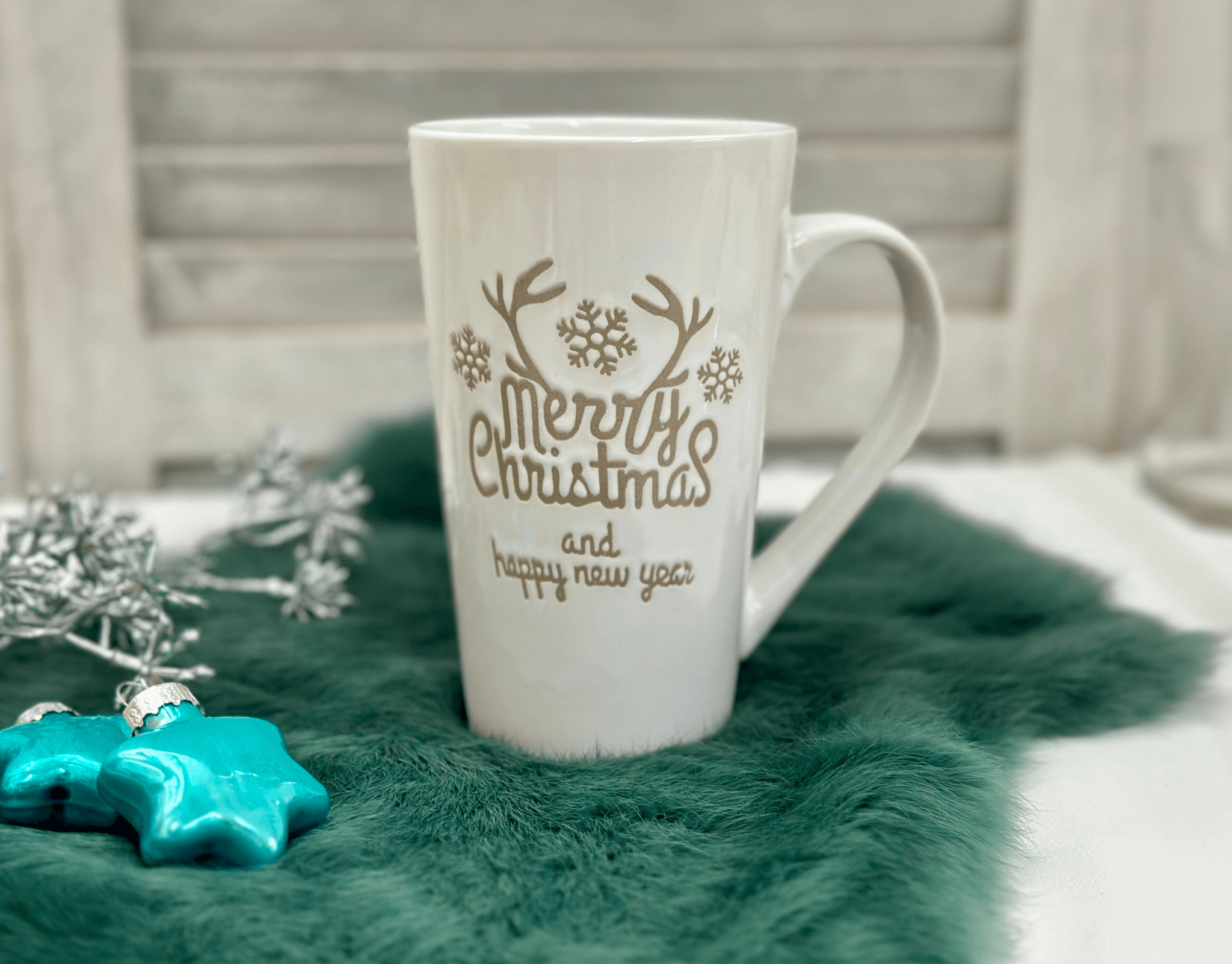 Keramiktasse | Merry Christmas - Roo's Gift Shop