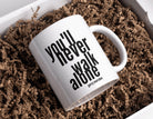 Keramiktasse | Tasse You'll never walk alone | Geschenk Fußball Fan Roo's Gift Shop