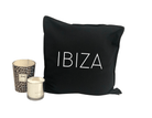 Kissen | IBIZA | schwarz, grau, sand, weiß - Roo's Gift Shop