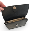 Kleine schwarze Handtasche | Echt Leder | Tasche | schwarz | Extragurt optional - Roo's Gift Shop