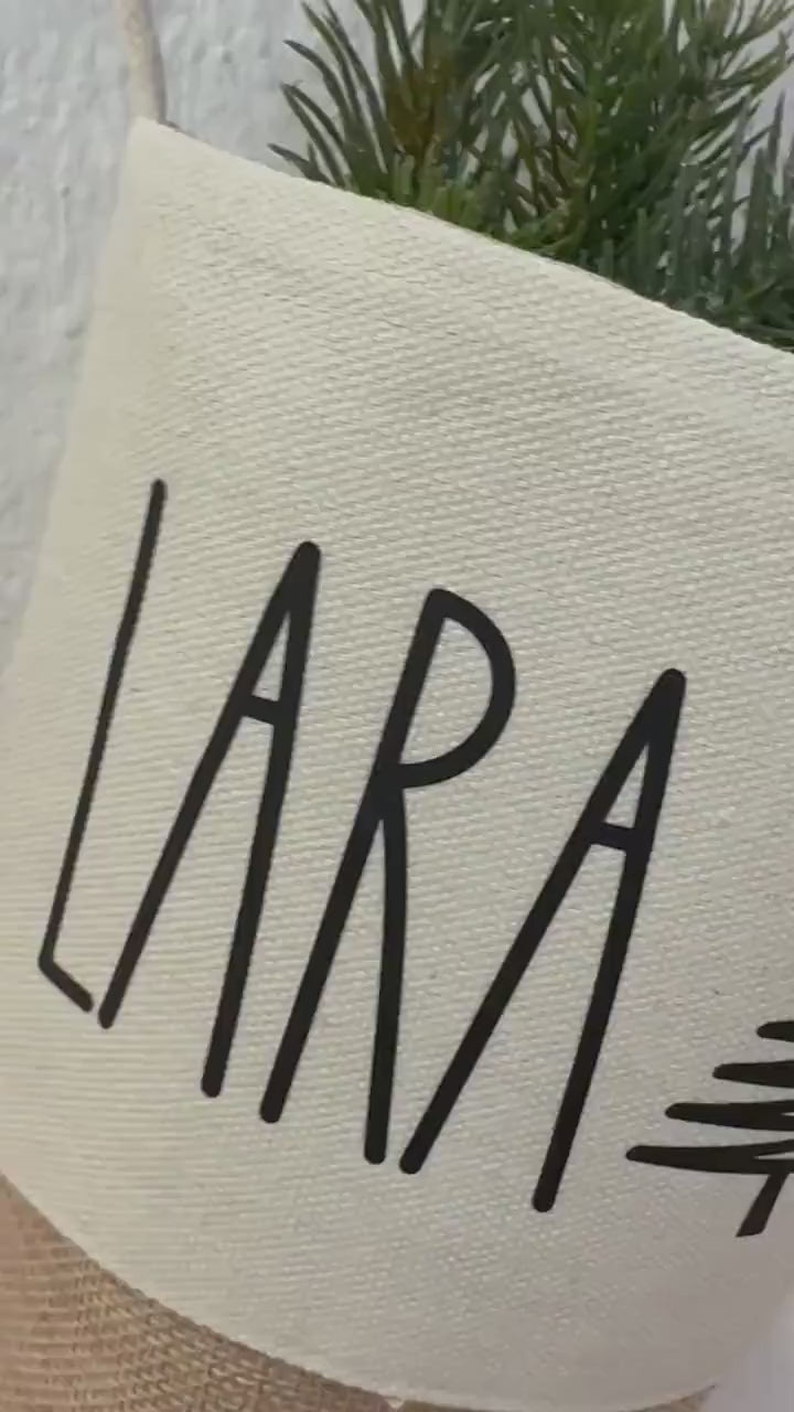 Nikolausstiefel personalisiert | Nikolaus | Weihnachtsstrumpf Nikolausstrumpf | Weihnachtssocke mit Namen